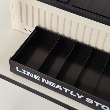 box-03090　LINE NEATLY STORED スクエア ケーブル 収納ボックス