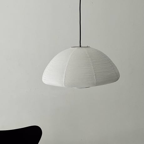 light-03304　Semicircle Rice Paper Shade 和紙 ペンダントライト