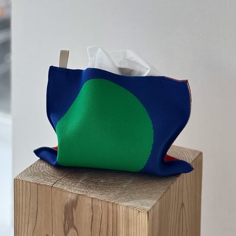 tissuebox-03083　リバーシブルデザイン ニットティッシュケース