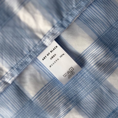 beddingsets-03156　light blue×navy ギンガムチェック 布団カバーセット
