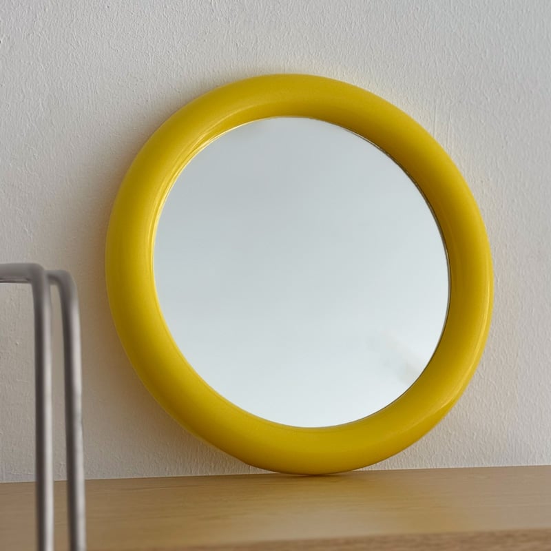 mirror-03153 カラーフレーム ラウンドミラー 壁掛け 30cm | ART