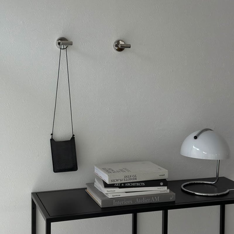 wallhook-03010 ステンレス シルバー ウォールフック | ART OF BLACK wallhook-03010 ステンレス シルバー ウォールフック | ART OF BLACK