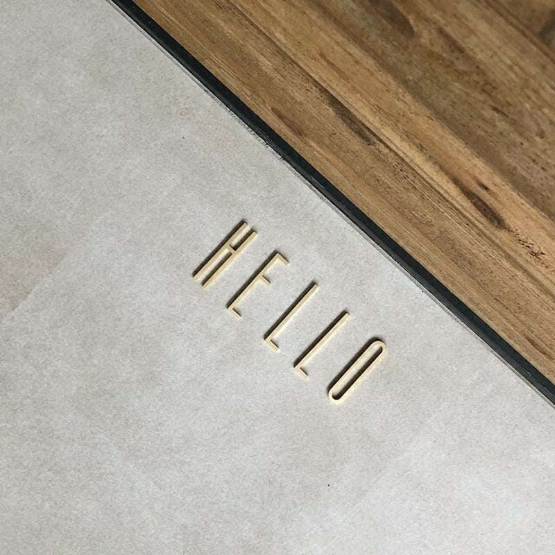 sign-03001 70mm 大文字 真鍮文字 真鍮レター アルファベット 数字 