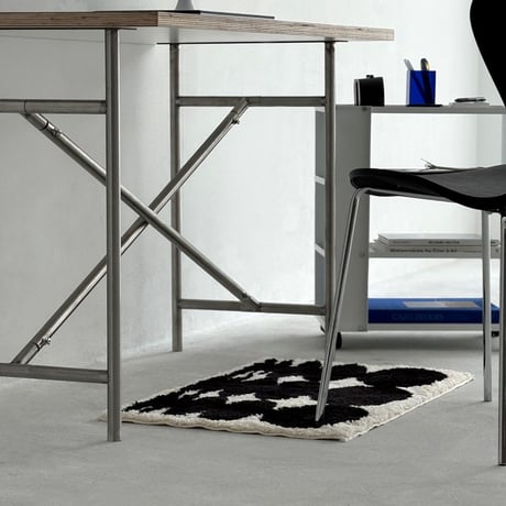 mat-03090　オーバルグラデーション ラグ 50cm×80cm