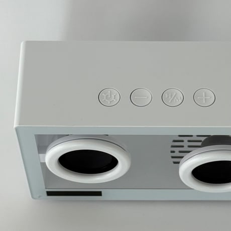 予約販売7月中旬～7月下旬頃発送予定　lifestyle-03013　小型透明 Bluetooth クリア スピーカー