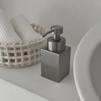 予約販売8月中旬～8月下旬頃発送予定　soapbottle-03043　泡タイプ ステンレス ソープディスペンサー 詰め替えボトル 200ml