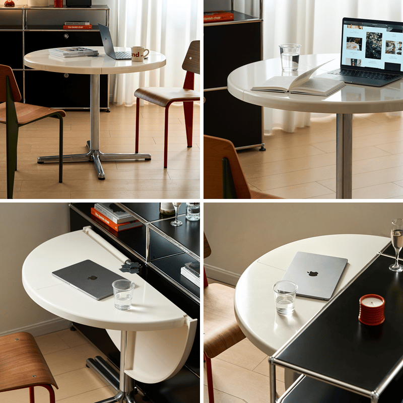 table-03226 Folding Table 折り畳み ラウンド テーブル 95cm |