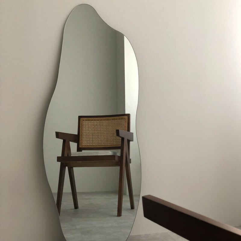 mirror-03048 Serene waves ミラー スタンドミラー 立て掛け | AR