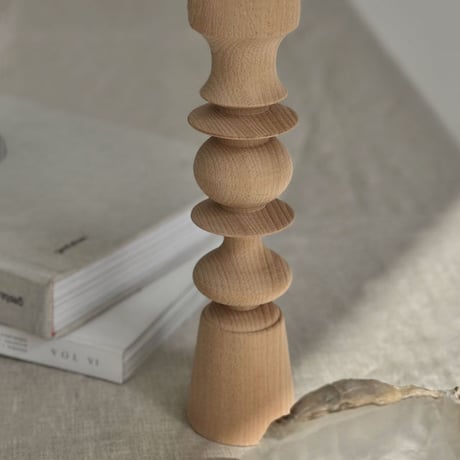 candle-03097　abacus ウッド キャンドルスタンド