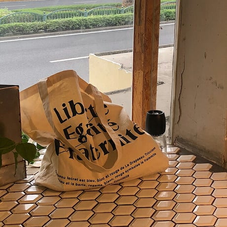 bag-03010　Liberte トートバッグ キャンバス地