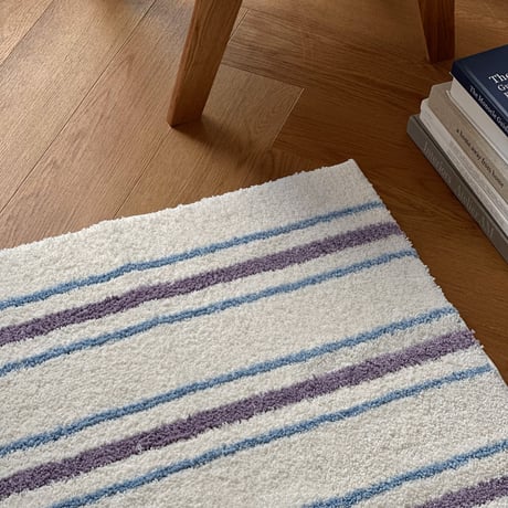 rug-03081　シックシンストライプ ラグ 80×120cm