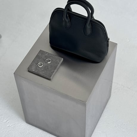 table-03166　ステンレス スクエア サイドテーブル スツール H40 W30