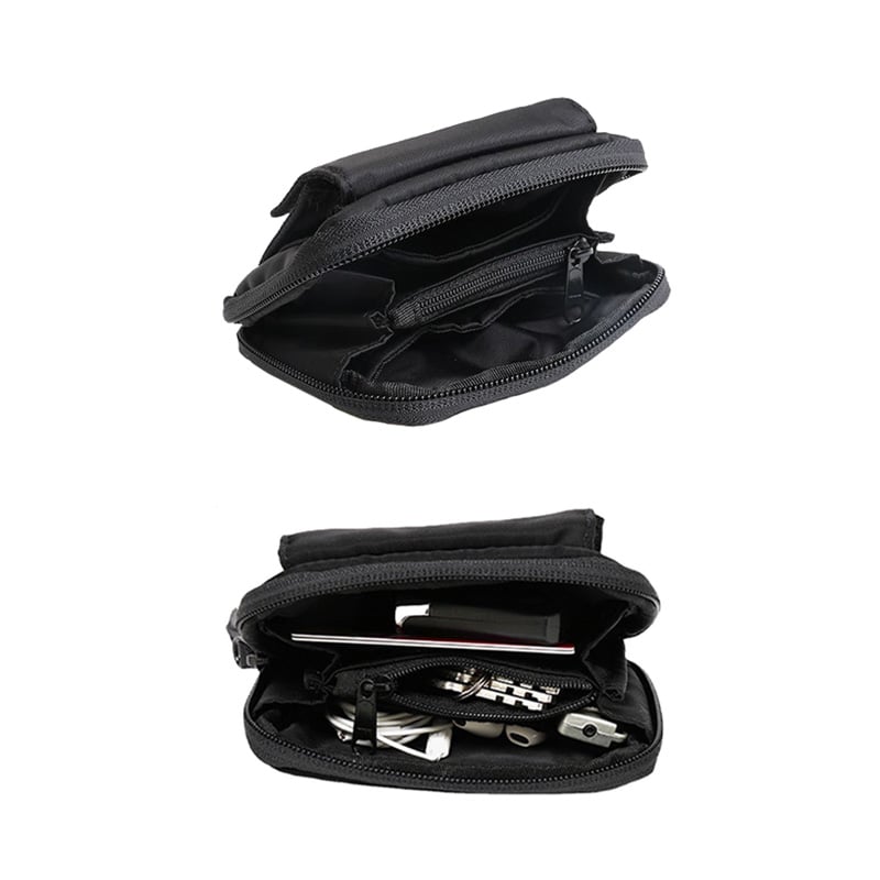 wallet-03002 ナイロン ZIP スクエアウォレット 財布 | ART OF BLACK
