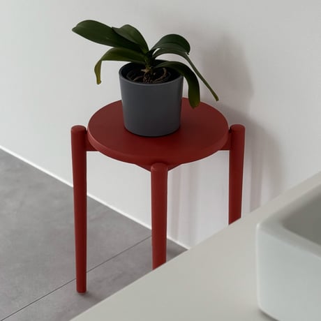 stool-03054　強化プラスチック ラウンドスツール