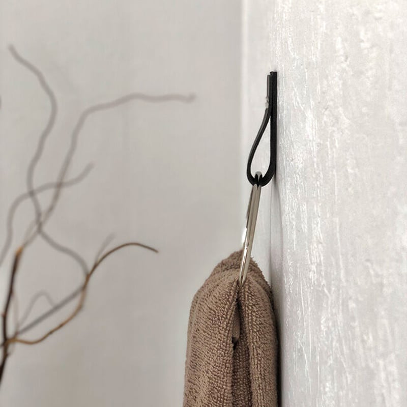 interior-03106 本革×メタルリング タオルハンガー | ART OF BLACK