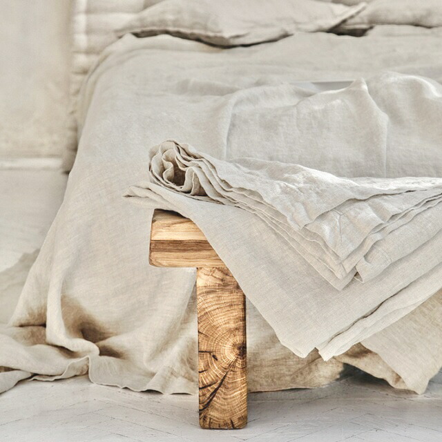 blanket-03032 ピュアリネン フラットシーツ 245cm×200cm マルチカバー