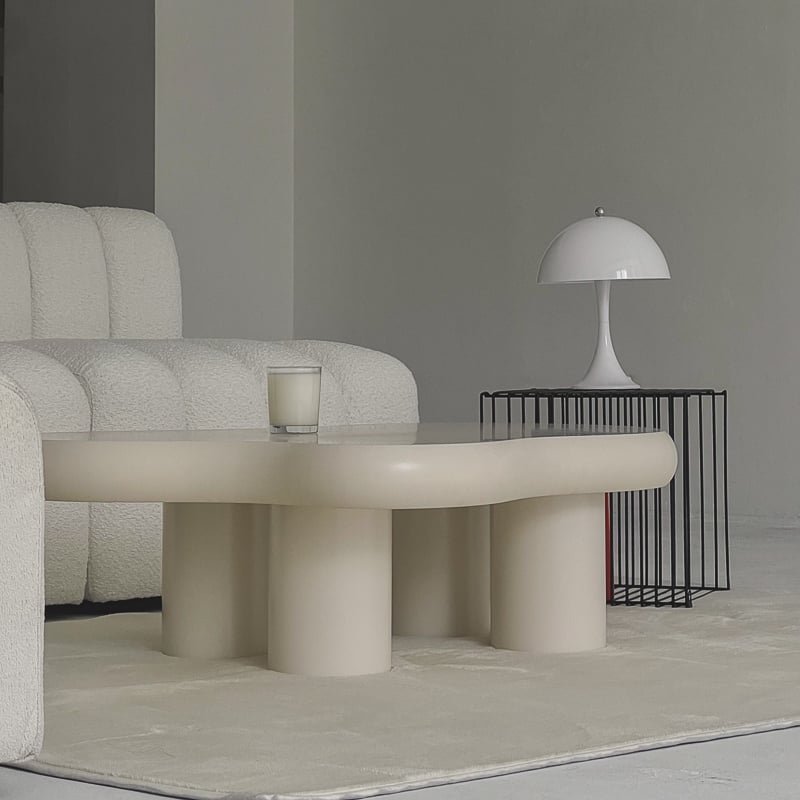 table-03163 受注販売 ニュアンス リビング ローテーブル 100cm×70cm×高