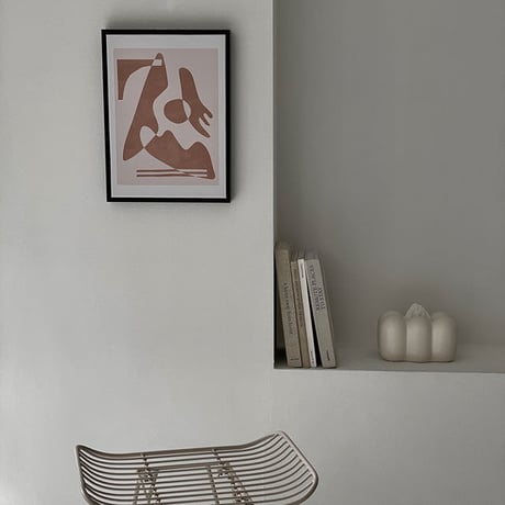 poster-03067　uneven アートポスター フレーム付き 40×30cm