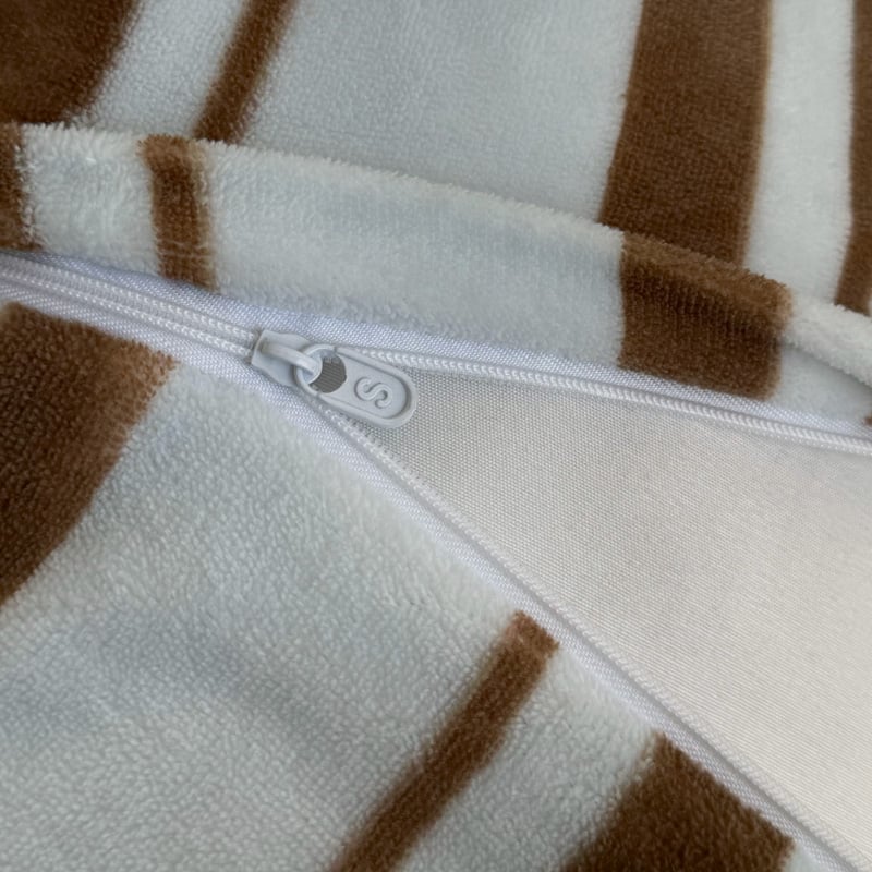 beddingsets-03061 mint×brown あたたか ファイバー厚手 起毛 スト