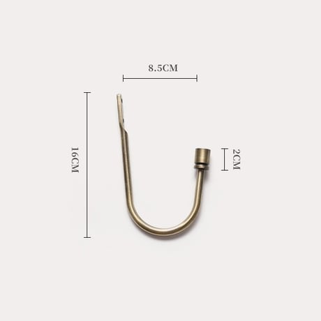 curtain-03010　cylinder ホールドバック カーテンホルダー 2個セット