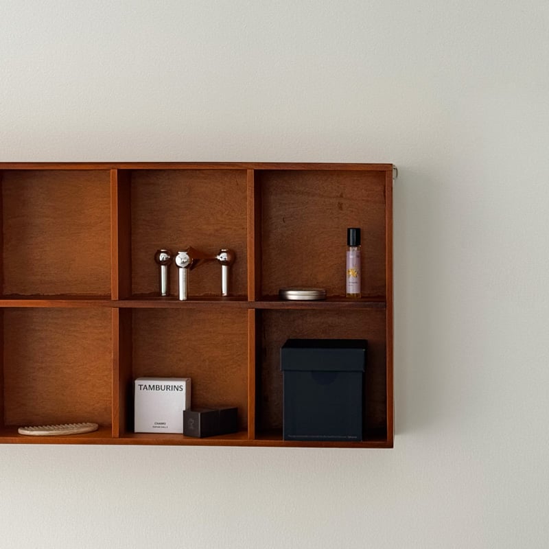 wallrack-03052 天然木 ウォールシェルフ 82×33cm | ART OF BLACK