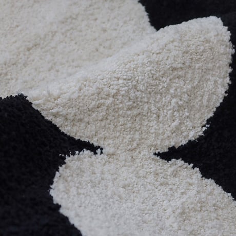 rug-03069　dot バイカラー ロングラグ 60cm×120cm