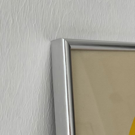 poster-03072　BAUHAUS デザイン シルバーフレーム アートポスター 50×40cm