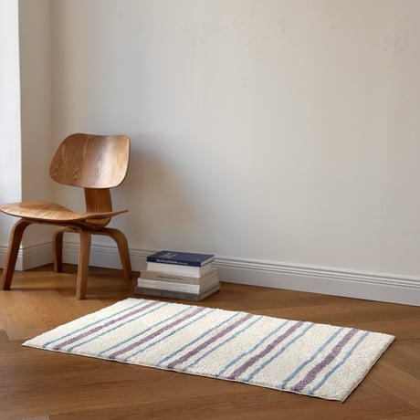rug-03081　シックシンストライプ ラグ 80×120cm