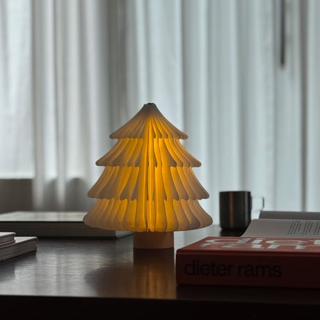 light-03392　USB ペーパーツリー テーブルライト LED