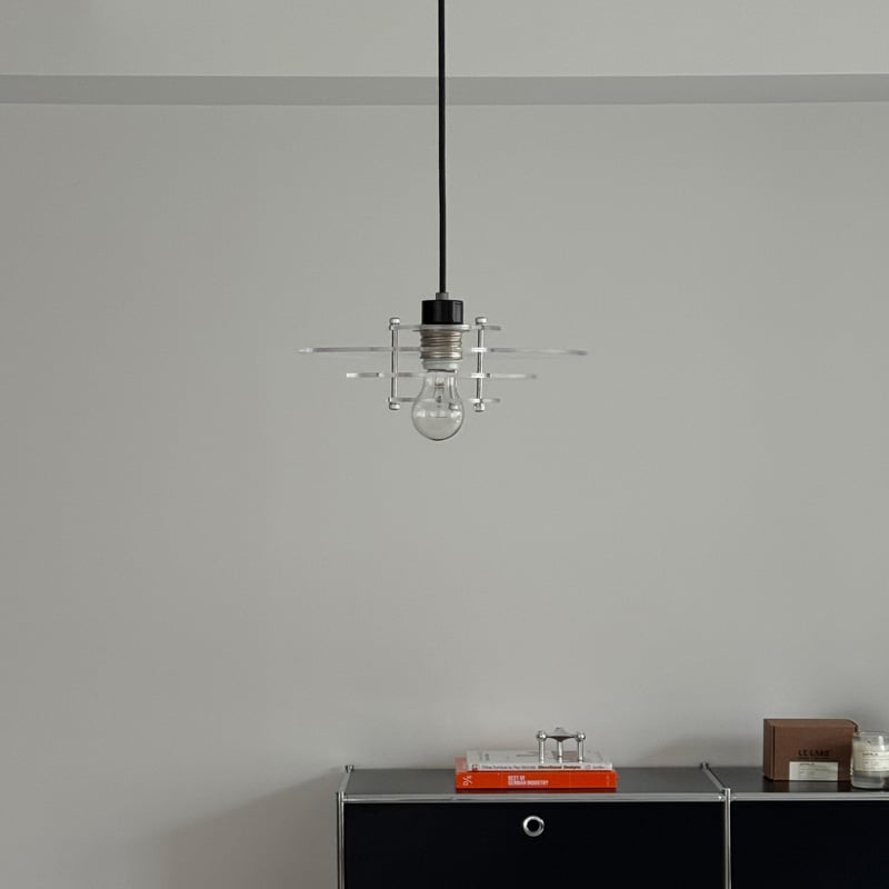 light-03208 クリア フラットレイヤーシェード Medium ペンダント