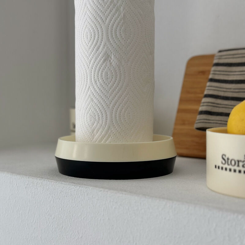 RANSBURG キッチンペーパーホルダー ランズバーグ 黄色 花 天然木お花のキッチンペーパーホルダー｜Fresk（フレスク）