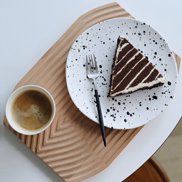 tray-03049 ウッドトレイ カフェトレイ 木製プレート ディスプレイ