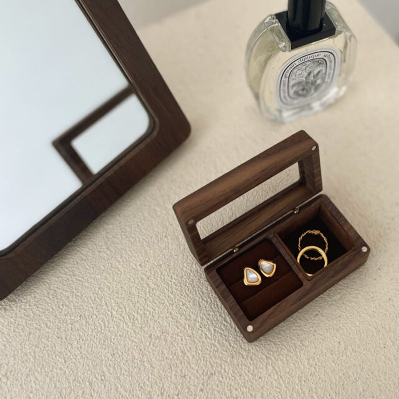 box-03005 Walnut アクセサリーケース 天然木 | ART OF BLACK