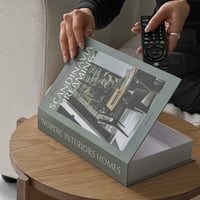 【一部予約商品】　book-03014　ブック型 リモコン収納BOX