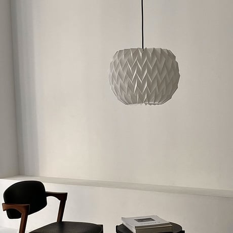 light-03269　pinecone ペーパーシェード ペンダントライト 口金E26