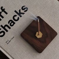 incenseholder-03008　ウォールナット インセンスホルダー  お香立て