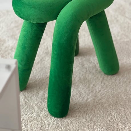 stool-03025　ベロア ボールドスツール