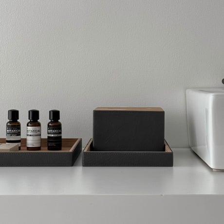 h-03004　Grain Series ティッシュケース ハーフサイズ