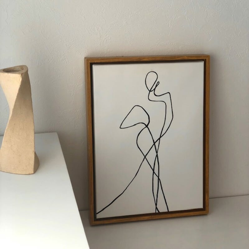 poster-03017 Drawing アートポスター フレーム付き 40×30cm | A