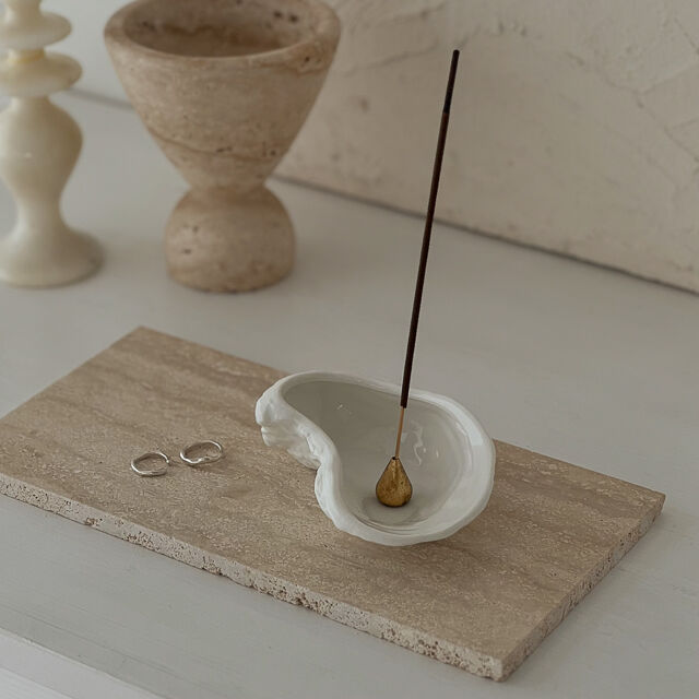 incenseholder-03054 oyster インセンスホルダー お香立て | ART incenseholder-03054 oyster インセンスホルダー お香立て | ART