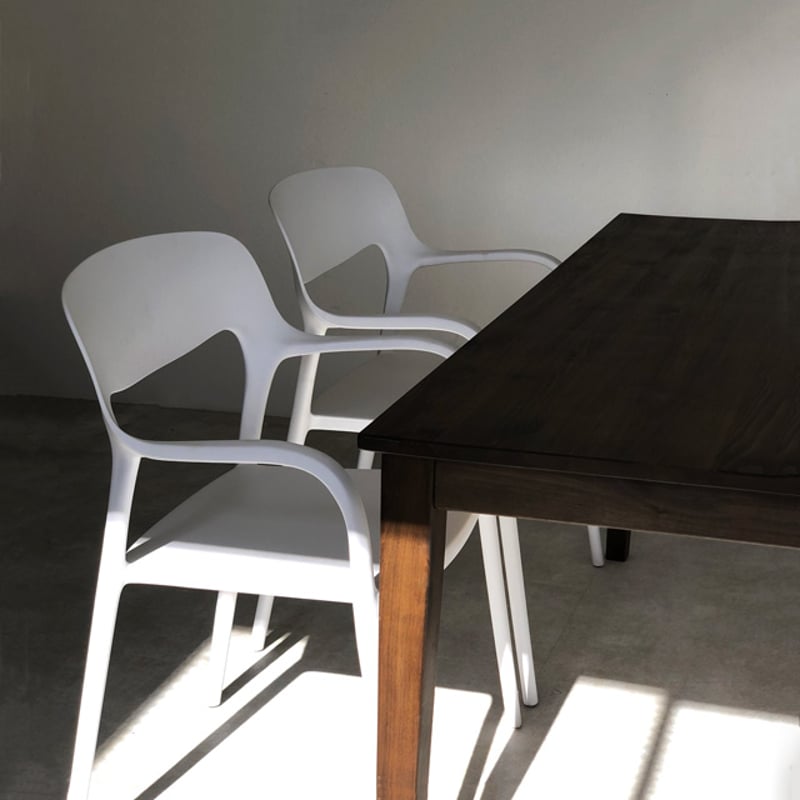 chair-03010 受注販売 ポリプロピレン 肘付き スタッキング