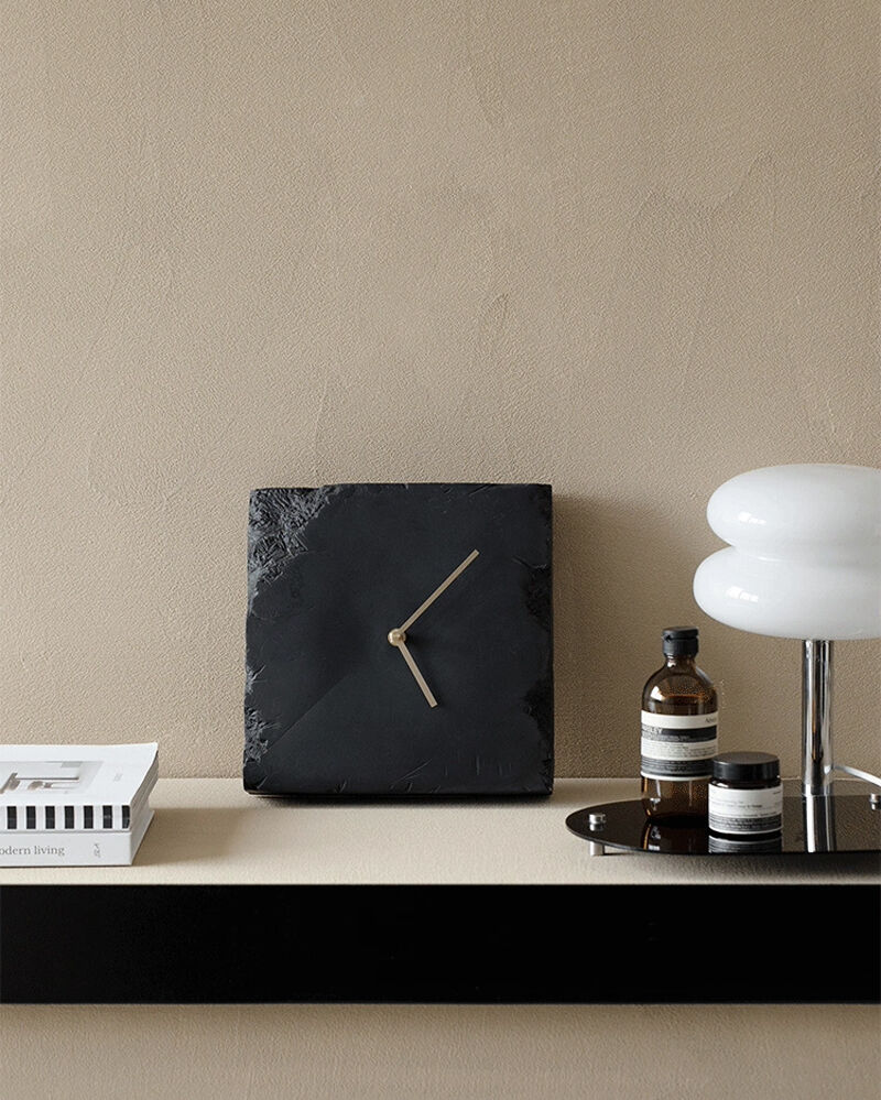 clock-03044 クラックストーン ウォッチ 掛け時計 静音 | ART OF BLACK