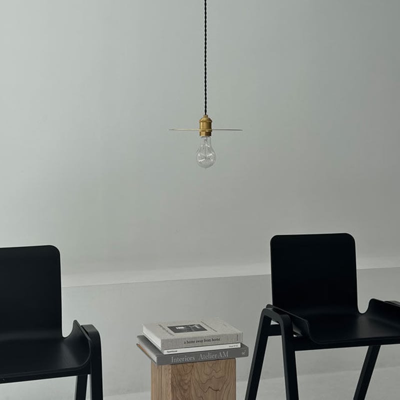 light-03209 真鍮 フラットシェード ペンダントライト 25cm 口金E26 | A