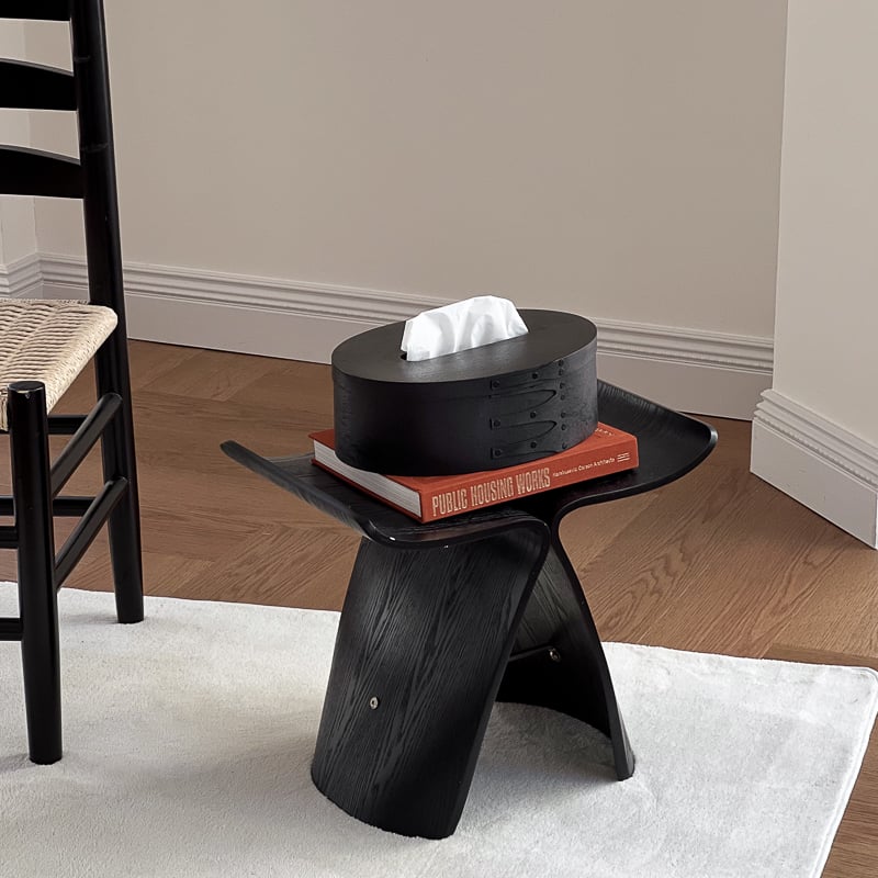 stead ティッシュケース　シェーカーボックス　ナチュラル Homestead / ホームステッド / オーバル シェーカーボックス［全