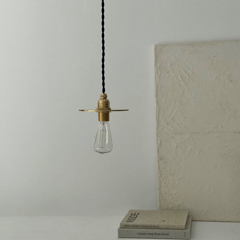 light-03210 真鍮 フラットシェード ペンダントライト 12cm 口金E17 | A light-03210 真鍮 フラットシェード ペンダントライト 12cm 口金E17 | A