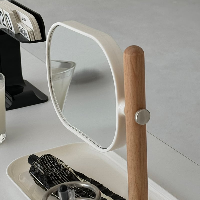 mirror-03046 トレイ付き 卓上ミラー | ART OF BLACK