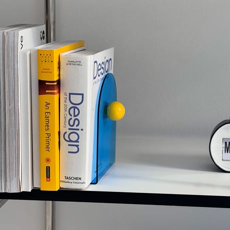 bookend-03021　カラーボール アクリル ブックエンド