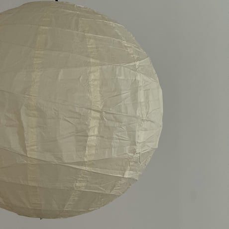 light-03381　生成り色 Spiral Rice Paper Shade 60cm 和紙 ペンダントライト