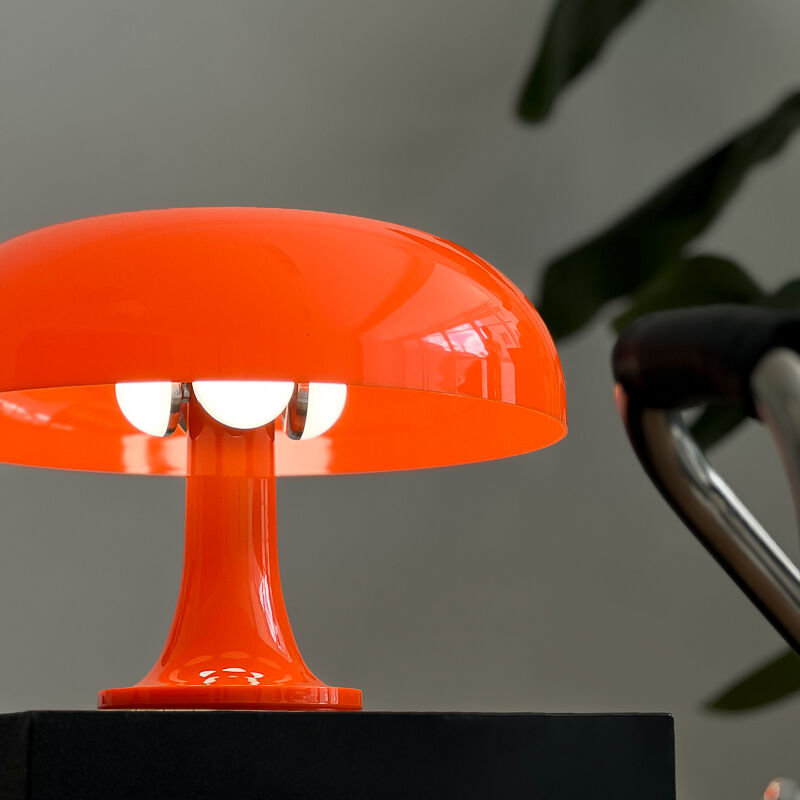 light-03260 USB オレンジ マッシュルーム テーブルランプ LED | ART