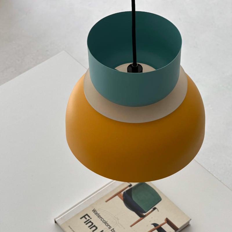 light-03324 バイカラーボウルシェード ペンダントライト 直径30cm